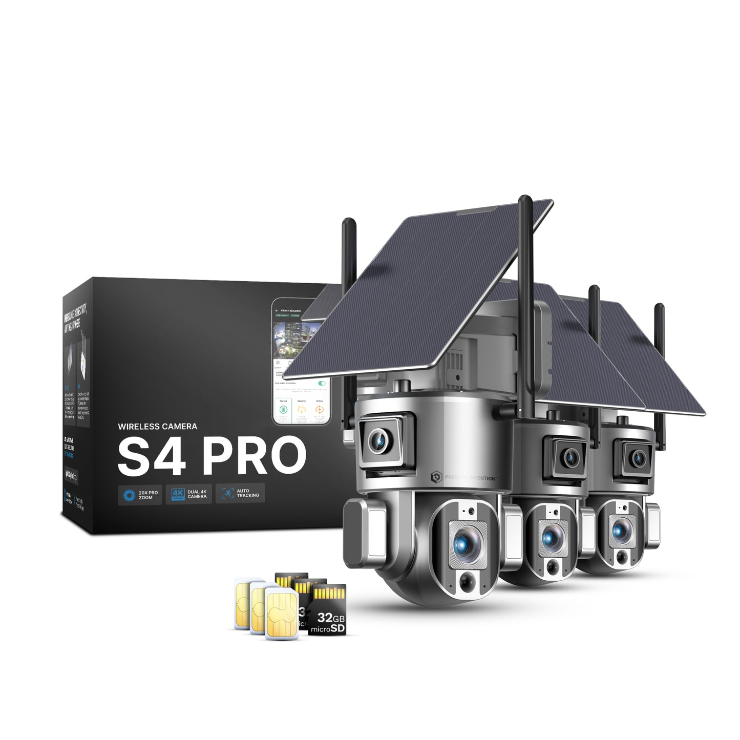 Wireless Camera S4 Pro - 4G