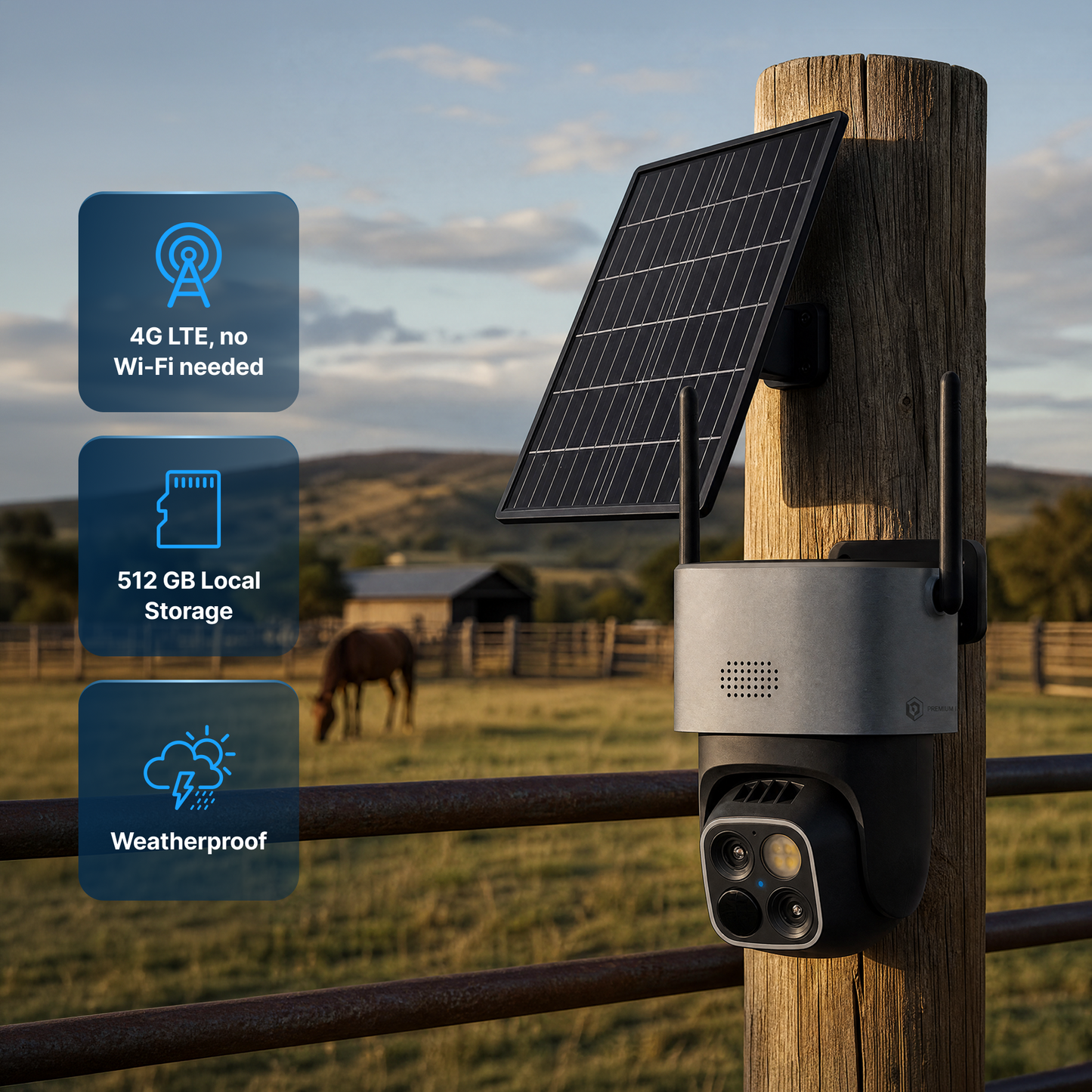 Wireless P2 Camera - 4G (CA)