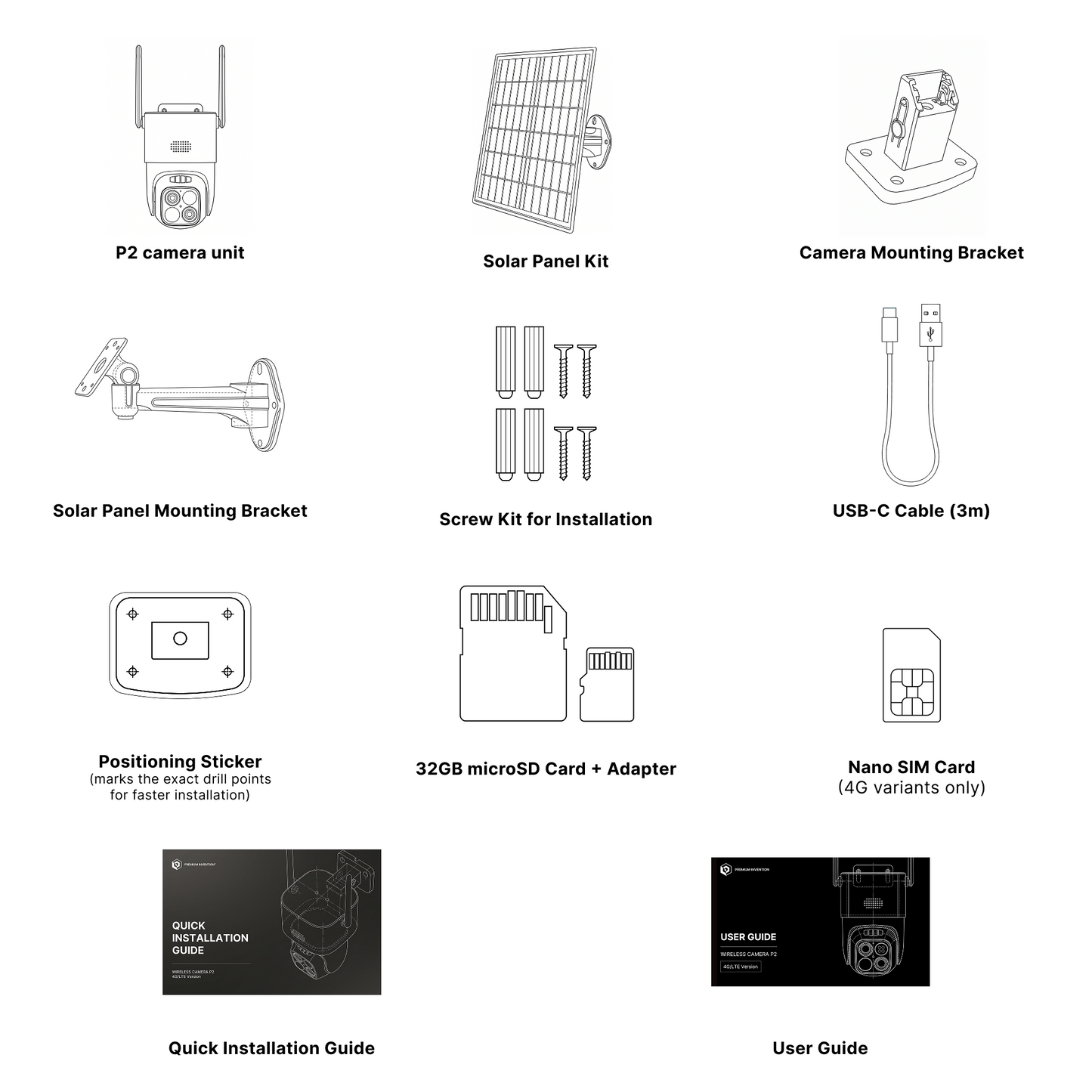 Wireless P2 Camera - 4G (CA)