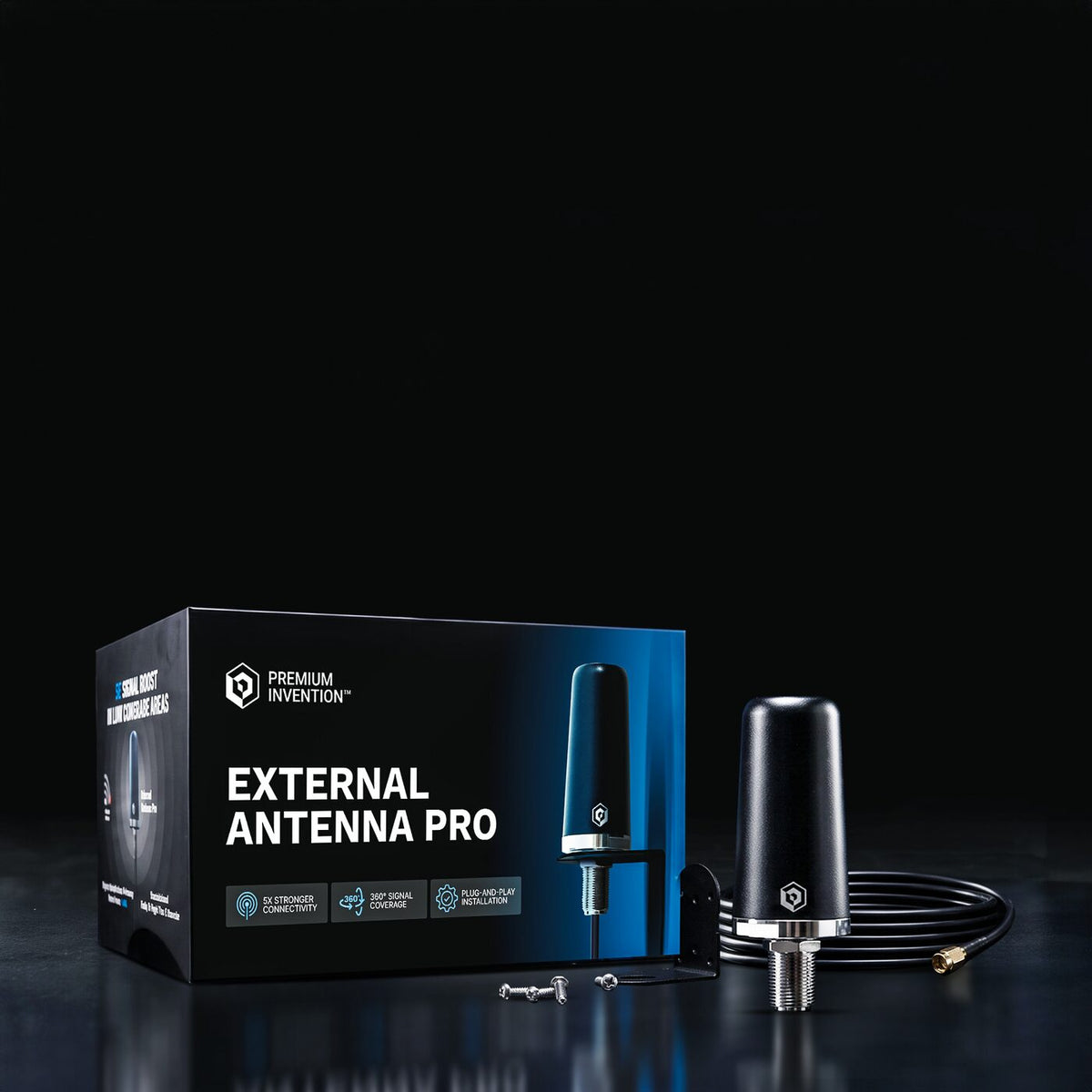 External Antenna Pro and its box